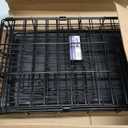 MidWest Homes for Pets 18-Inch iCrate for Tiny Breeds, Up to 10 lbs, Single Door Folding Dog Crate with Divider Panel, Leak-Proof Tray & Secure Latch, Portable, Durable & Easy to Assemble