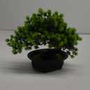 Artificial Plants Greenery Bonsai, Room Decor Fake Bonsai Tree for Home Decor Indoor Bookshelf Office Desk Bathroom Farmhouse Decor, Tall 9.5"