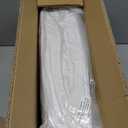 COHOME Premium Queen Size Cooling Comforter, All-Season Quilted Down Alternative Duvet Insert, Luxury Hotel GentleSoft Comforter with Anti-Clump Tech & 8 Tabs - Reversible - White 88 x 88 Inches