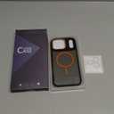 Magnetic 3 in 1 for iPhone 17 Pro Max Case, [Omni-Directional Protection] with 1x Screen Protector + 1x Camera Cover, [Seamless Work with Magsafe] Protective Case for iPhone 17 Pro Max Cosmic Orange