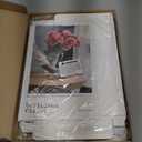 PTShadow 4 Pieces Folding Decorative Books for Home Decor, Black and White Bookshelf Decorations, Library Decorations, Coffee Table Decorations for Home Sweet Stacking Books