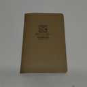 Rite in the Rain Weatherproof Leader Book, 4.625 x 7, Tactical Tan Stapled Notebook, Universal Pattern with Army Reference Material (No. 980T-LITE)