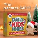 2 x 2026 Daily Kids Joke Calendar | Fun Lunchbox Notes For Kids, Tear Off Pages with Daily Puns & Jokes for Children, Lined Backside for Personal Notes, Great Way To Add a Touch of Humor To Your Child's Routine