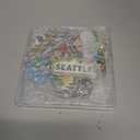 Konohan 12 Pcs Seattle Magnets for Refrigerator Metal Washington Fridge Magnet Magnetic Seattle Souvenirs Gifts USA State Magnetic Us City Refrigerator Stickers, Space Needle