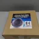 FOXLUX 10-Inch Pool Light Niche for Concrete Pools and Spas, Gray