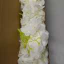 Kimura's Cabin 6pcs White Hydrangeas Artificial Flowers Silk Fake Hydrangeas Faux Hydrangea Flowers with Stems for Wedding Bouquets Arrangement Home Table Centerpieces Baby Shower Party Decoration