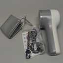 VASSON Fabric Shaver, Sweater Shavers to Remove Pilling, HighPerf Defuzzer, Rechargeable Electric Lint Shaver for Fuzz and Lint Balls from Clothing, Upholstery (Greyish White)