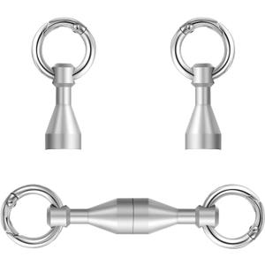 Magnet Hooks For Key Magnet Hanger Refrigerator Magnet Hooks (Silver)