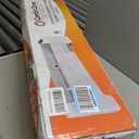 Comfort Zone 1500W Convection Baseboard Heater with Built-In Thermostat, Overheat & Tip-Over Protection, Dent-Proof Ends, Plug-In Portable, Ideal for Home, Bedroom & Office, White