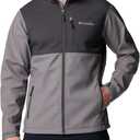 Columbia mens Ascender Softshell Jacket (Gray, S)