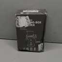 Rotary Cheese Grater Hand Crank - Cheese Shredder with 5 Blades & Strong Suction Base, Mandoline Slicer Vegetable Chopper, Kitchen Gadgets with Storage Box, Black