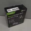 RAINPOINT Short Garden Hose 3 Feet - Lightweight 304 Stainless Steel Hose with 10 mode Nozzle - Brass Connection, Swivel Handle, Flexible Hose,No-kink, Puncture