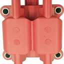 Ignition Coil Pack UF403 Compatible with Chrysler Dodge Jeep Eagle Plymouth Mitsubishi Neon Sebring Avenger Eclipse Voyager TJ Viper Mini Cooper R50 R52 R53 1.6L 2.4L 2.0L L4 8.0L 8.3L V10