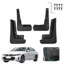 Custom Fit for Mud Flaps 2019-2024 BMW 3-Series 330i / 330i xDrive / M340i / M340i xDrive Mud Splash Guard Front and Rear 4-PC Set