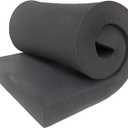 AKTRADING CO. 2" H X 24" W X 72" L CertiPUR-US Certified Rubber Foam Sheet Cushion (Seat Replacement, Upholstery Sheet, Foam Padding, Acoustic Foam Sheet)