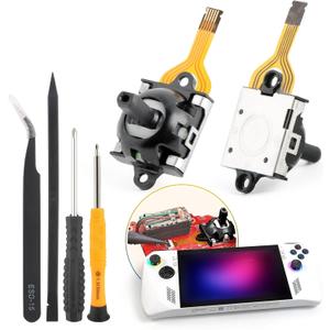 1PCS Hall Effect Joysticks for Asus ROG Ally RC71L Joystick Replacement for GPD WIN3 Windows 10 3D Analog Stick Sensor Wheel Thumbsticks Module Handheld Console Accessories Parts with Repair Tools