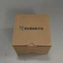 SUBEKYU Bamboo Dish Scrub Brush for Kitchen Sink, Natural Wooden Washing Dish Brush Scrubber with Sisal Bristles for Household Cleaning, Cast Iron Pots, Pans and Vegetables