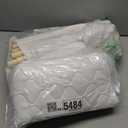 little dove Teepee Tent for Kids Foldable Teepee Play Tent with Carry Case, Banner, Fairy Lights, Olives Branches, Four Poles Style Raw White Color - New Version Tiny House