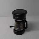 Mr. Coffee Easy On/Off 12-Cup Coffee Maker Switch Pour Grab-a-Cup Auto Pause Black