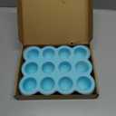 12x1.5oz Baby Food Freezer Tray with Clip Lid Light Green | Food Grade Silicone Storage Containers for Purees & Vegetables