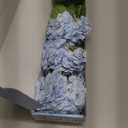 MARTINE MALL 3Pcs 21in Hydrangea Artificial Flowers, Latex Real Touch Hydrangeas Lifelike Large Hydrangea Flowers for Home Decor Party Arrangements Wedding Bouquets Centerpieces (Blue)