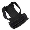 Anti Hunchback Posture Correction Back Correct Humpback Muscle Spasm Posture Clavicle Corrector Brace Strap Belt Exercise & Fitness Accessories Set (Black, XXL)