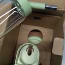 mini&moe Hamster Water Bottle No Drip – 4 oz Guinea Pig Water Bottle for Glass Tank with Adjustable Stand, Leak Proof Small Animal Water Dispenser for Cage for Gerbil Chinchilla Ferret Hedgehog