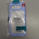 for Google Pixel 9 Pro XL Case: Clear Unisex Shockproof Flexible TPU Slim Fit Transparent Protective Phone Crystal Clear for Pixel 9 Pro XL Case Cover(Blue)