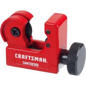 CRAFTSMAN Tubing Cutter, Cut Steel, Plastic, Copper, and Brass (CMMT98369)