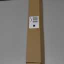 Ruiony French Door Curtain Rod Adjustable 18"-32", Wrap Around Cafe Curtain Rod 1/2" Diameter, Screwed Sash Rods for Door Window, Black, 2 Pack