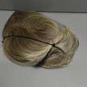 QUEENTAS Short Wigs for White Women Pixie Layered Short Pixie Cut Wig Synthetic Hair Wigs with Bangs(Blonde Mixed Brown)