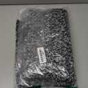 Black and White Bathroom Rugs, Waffle Bath Mat Non Slip Washable Super Absorbent Quick Dry Boho Farmhouse Bathroom Decor, 24"x16" Black and White