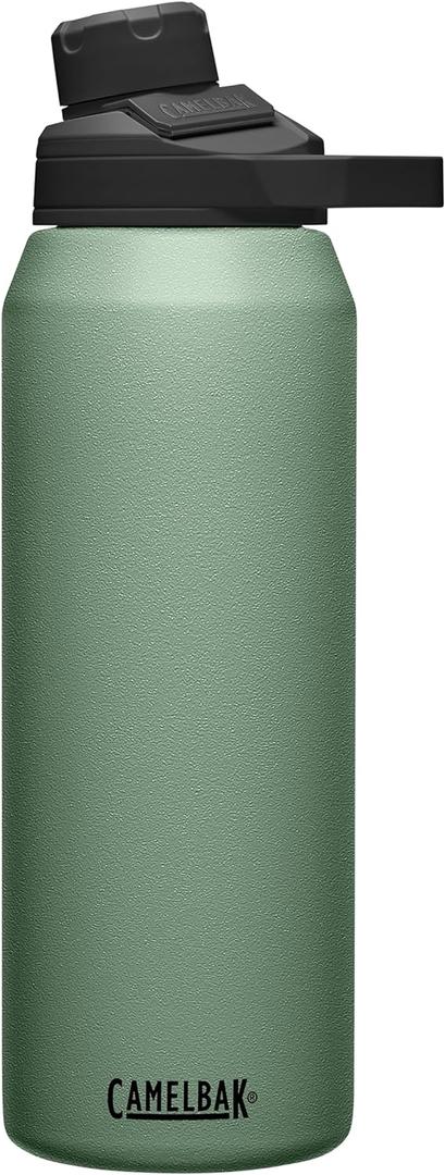 CamelBak Chute Mag Vacuum Insulated Stainless Steel Water Bottle (32 Ounces, Moss)