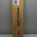 Window Rain Guards for 2007-2013 Chevy Silverado & GMC Sierra 1500 for Extended Cab, Window Visor Vent Wind Shade Deflector Shield Protector Sun for 07-14 Silverado & Sierra 2500 HD/ 3500 HD, Tape-on