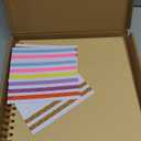 potricher 10 x 10 Inch DIY Scrapbook Album 40 Pages Hardcover Kraft Paper Scrap Book Photo Albums Memory Book for Wedding and Anniversary Family (Yellow, 10 Inch)