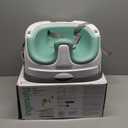 Ingenuity Baby Base 2-in-1 Booster Feeding and Floor Seat with Self-Storing Tray - Mist