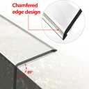 Wall Corner Protector - 2PCS, 31.5"x1.18" - Self Adhesive Clear Corner Protectors for Walls, Cabinet Doors, Edge Protector Trim; Easy to Install Corner Guards for Walls (80cm x 3cm)