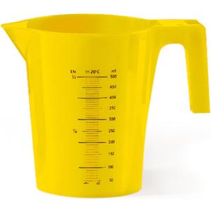 Multi Measuring Cube Cup for Cooking and Baking, Helps with Organization and Reduce Clutter, All in One Measuring Kitchen Device  Great Gift Yellow