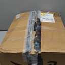 HOOBRO Tall Nightstand with Charging Station, LED Bedside Table with 3 Fabric Drawers and Open Shelves, USB-A, Type-C, 2 AC Outlets, Modern End Table for Bedroom, Black BB206UDBZ01