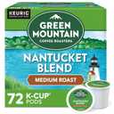 Green Mountain Coffee Roasters Nantucket Blend, Single-Serve Keurig K-Cup Pods, Medium Roast Coffee Pods, 72 Count (EXP 12/06/27)