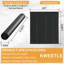 6FT X 328FT Garden Weed Barrier Landscape Fabric Heavy Duty Ultra Thick Premium Weeds Control Mat Ground Cover Weed Block Gardening Mat, 40 Ground Stakes Included