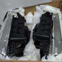 Headlights Assembly Fit For 1997 1998 1999 2000 Toyota Tacoma Chrome Housing W/Bulb Passenger and Driver Side TO2503120 TO2502120