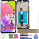 LCD Screen Replacement Touch Display Digitizer Assembly for Samsung Galaxy A03s A037U SM-A037U 6.5 INCHES United States Version (with Frame)