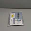 Obstal Fitted Round Table Cloth, Reversible Waterproof Stain Resistant Elastic Stretch Tablecloth, Wipe Clean Table Cover for Outdoor/Indoor Use, Fits Round Tables up to 30" - 36" Diameter, Grey