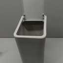 TIPGO Bathroom Trash Can with Lid, 10 Liter/ 2.6 Gallon Slim Garbage Can, Small Trash Bin Waste Basket with Pop-Up Lid for Kitchen, Bedroom, Living Room, Office (Grey)