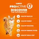 IAMS Proactive Health Dry Cat Food, Healthy Cat Food Dry Recipe for Adults, with Chicken 22 lb. Bag (EXP 10/13/27)