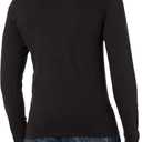 Hanes Men's Beefy Long Sleeve Shirt, 1 or 2 Pack (Black, L)