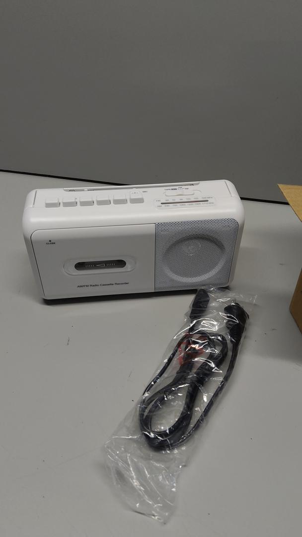 Gelielim Portable Cassette Player, Cassette Tape Player AM/FM Radio,Casette Tape Recorder with Earphone Jack, Cassette Boombox Battery Operated or AC Powered