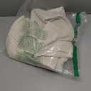 decorUhome Spring Corduroy Cream White Euro Sham Throw Pillow Covers 22x22 Set of 2 Decorative Soft Boho Farmhouse Couch Pillow Covers for Living Room Bed Sofa Broadside Striped Pillow Cases