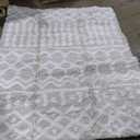Livabliss Hapsburg Moroccan Shag Area Rug, 5'3" x 7'3", Beige